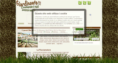 Desktop Screenshot of giardinauta.it